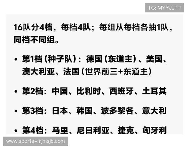 2026年世界杯分组规则图片及流程图，助你轻松掌握比赛分组方式